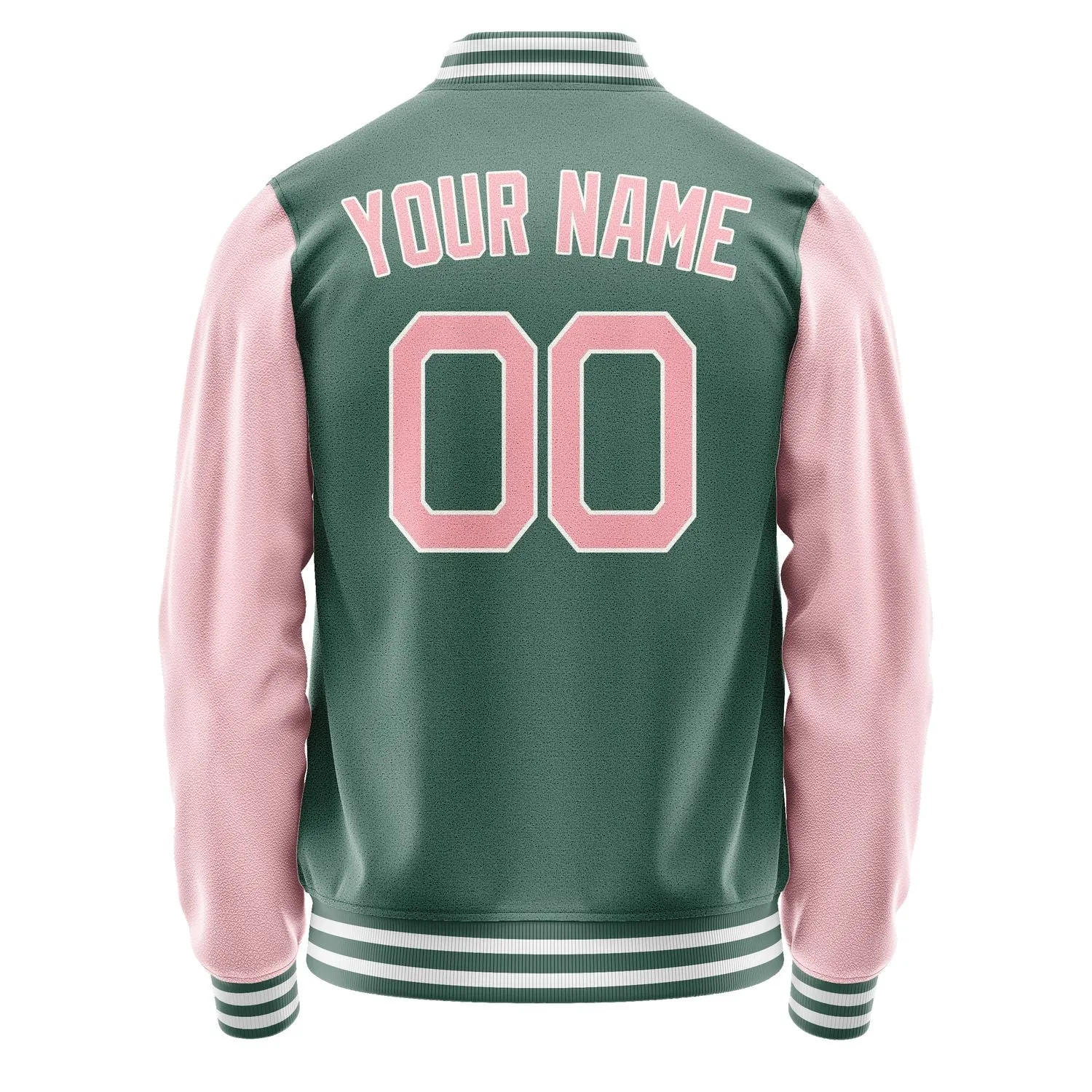 Custom Blue Green Light Pink Jacket sold by Tailorly product image thumbnail 4