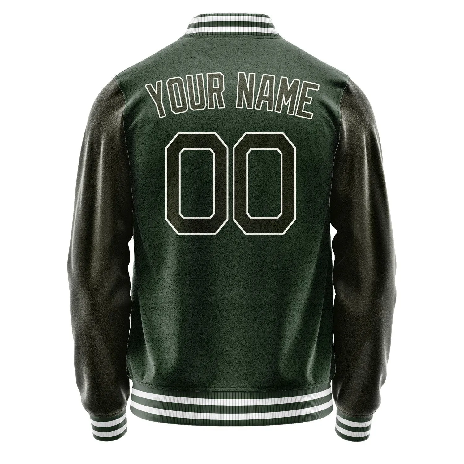 Custom Dark Green Olive Jacket sold by Tailorly product image thumbnail 4