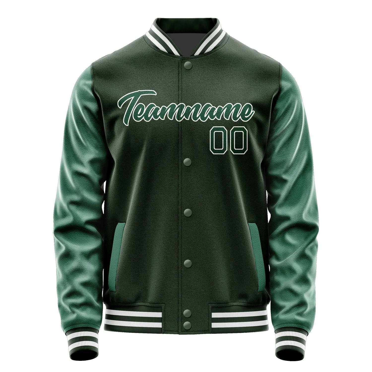 Custom Dark Green Green Jacket sold by Tailorly product image thumbnail 2