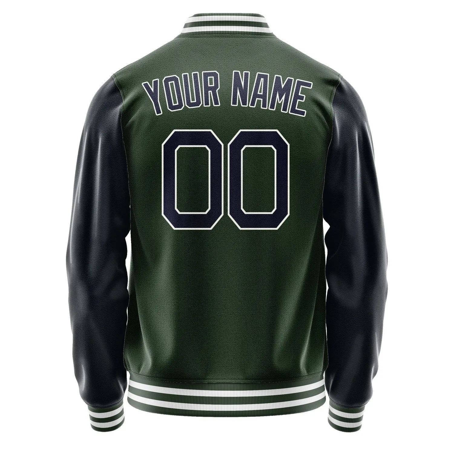 Custom Dark Green Navy Jacket sold by Tailorly product image thumbnail 4