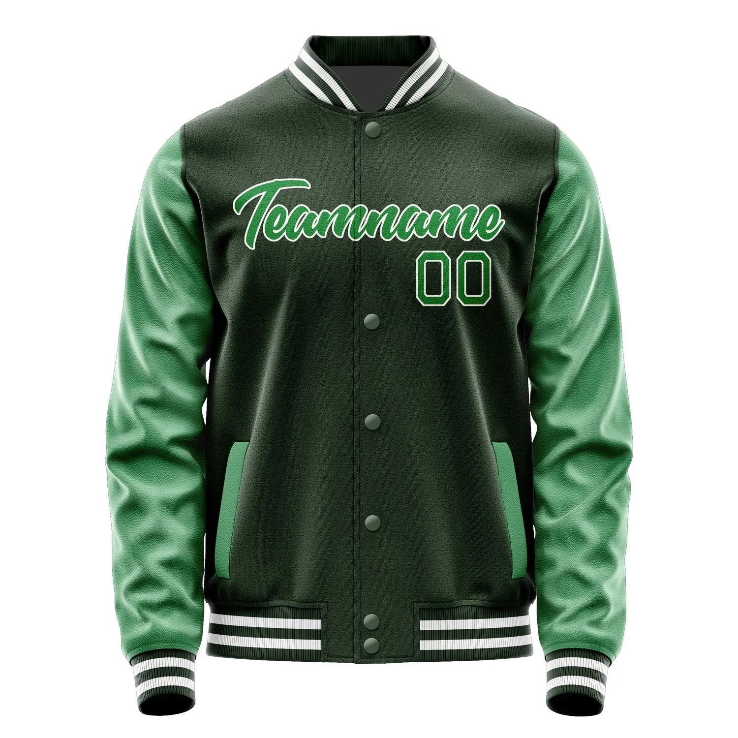 Custom Dark Green Emerald Green Jacket sold by Tailorly product image thumbnail 2