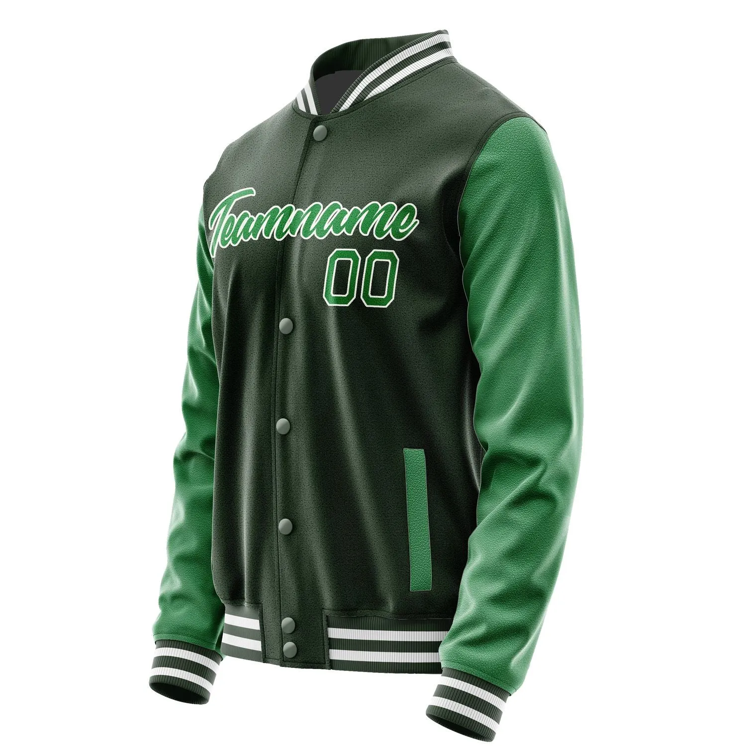 Custom Dark Green Emerald Green Jacket sold by Tailorly product image thumbnail 3