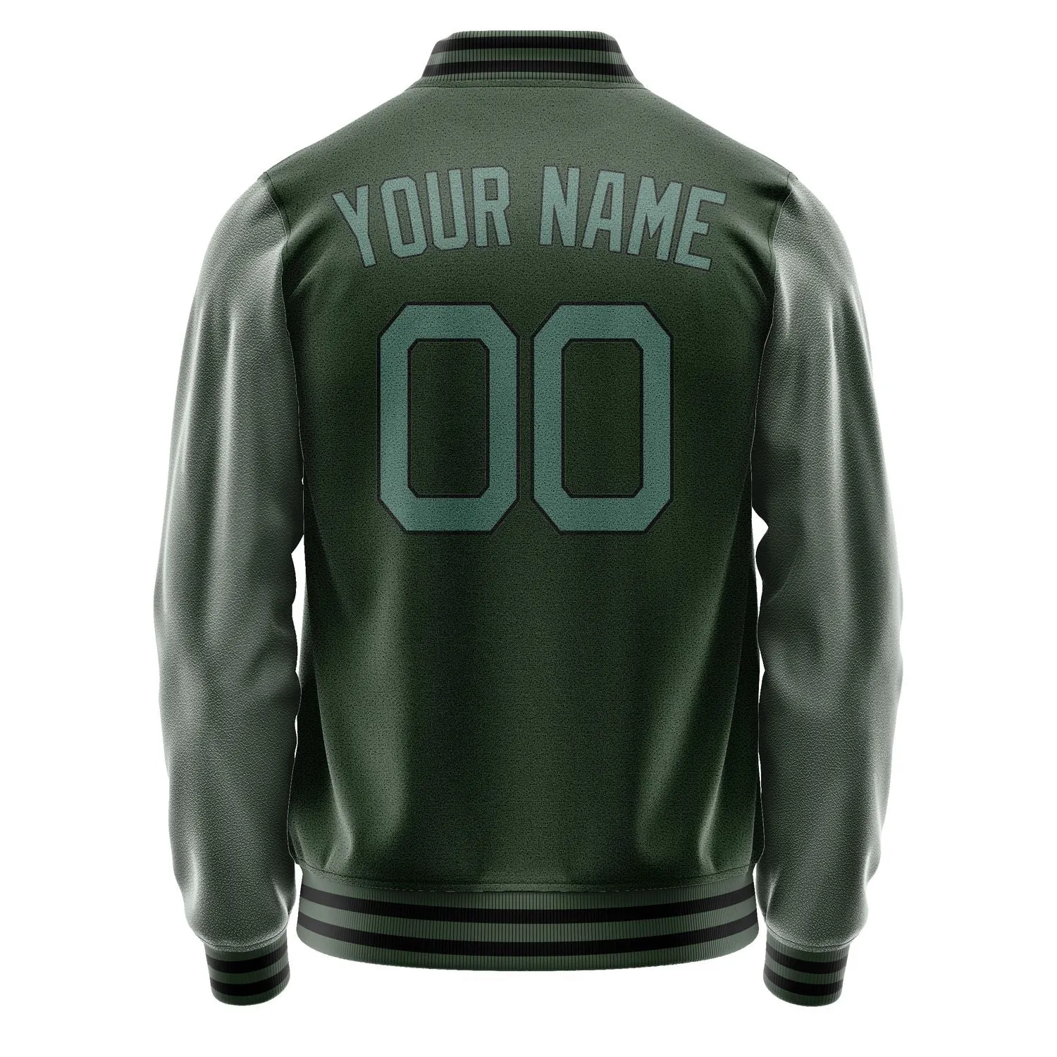 Custom Dark Green Blue Green Jacket sold by Tailorly product image thumbnail 4