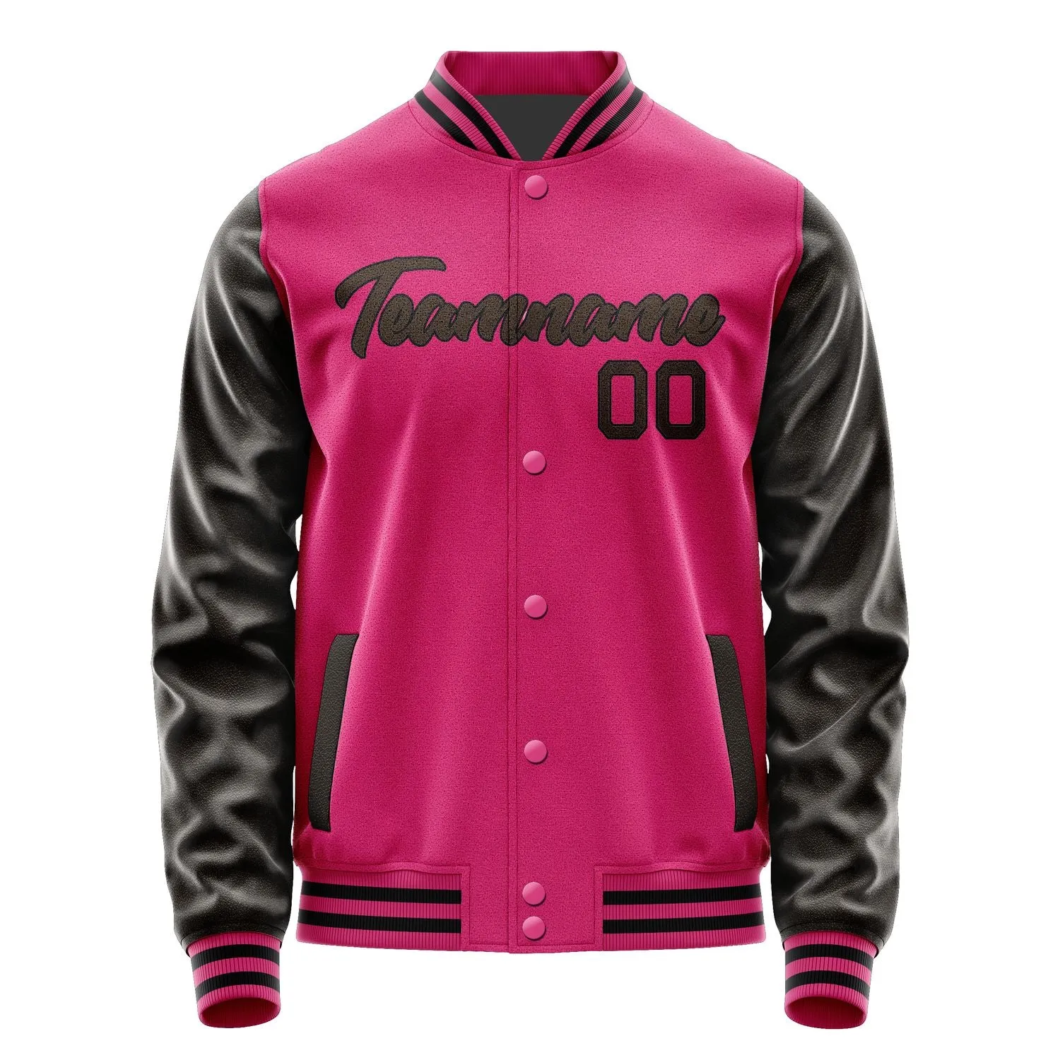 Custom Pink Brown Jacket sold by Tailorly product image thumbnail 2