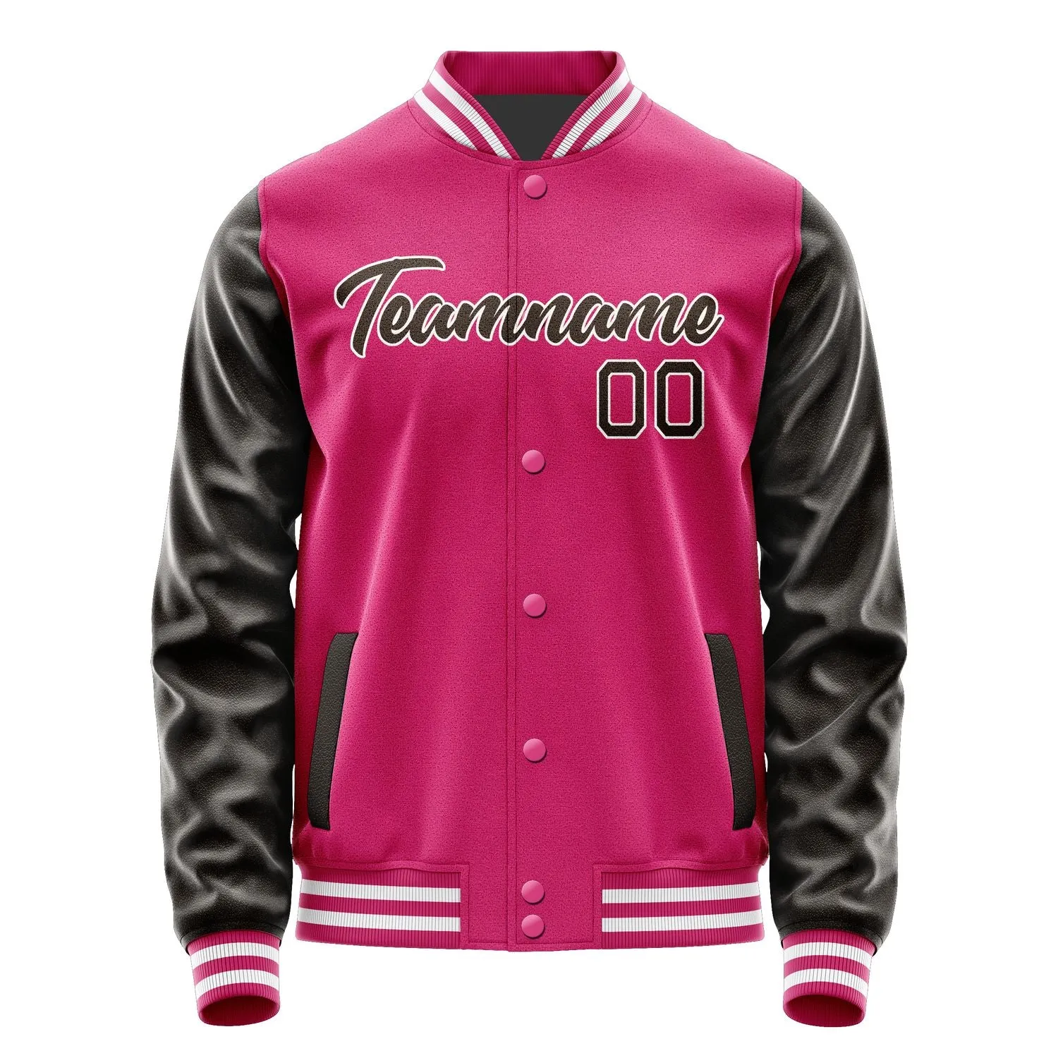 Custom Pink Brown Jacket sold by Tailorly product image thumbnail 2