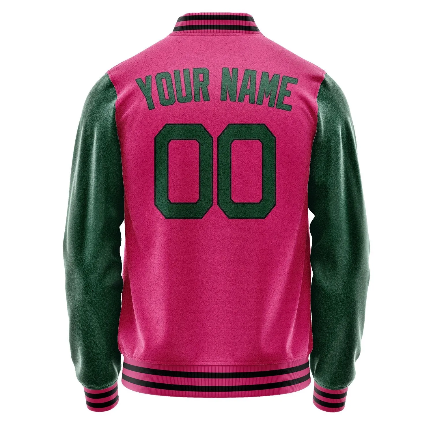 Custom Pink Green Jacket sold by Tailorly product image thumbnail 4