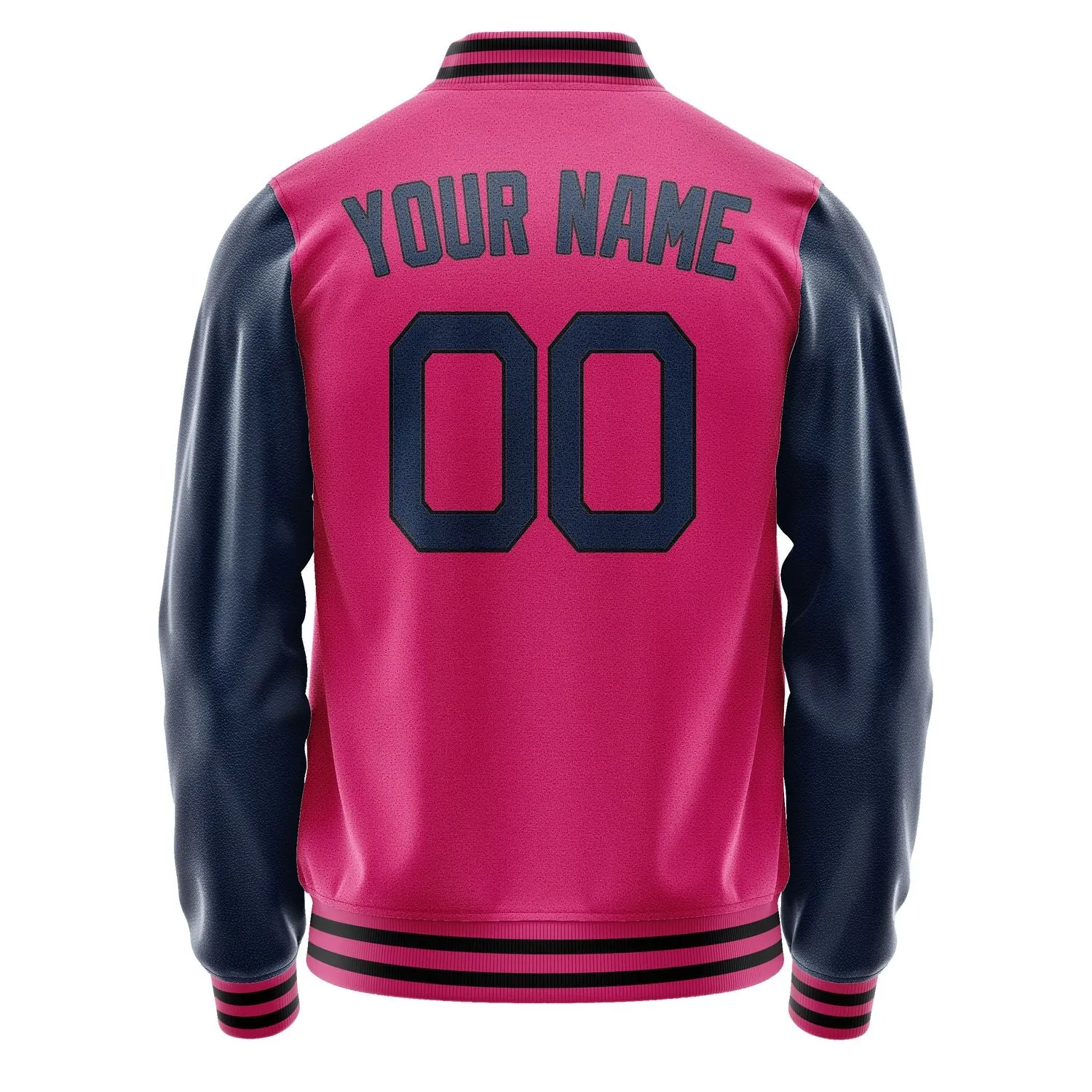 Custom Pink Blue Jacket sold by Tailorly product image thumbnail 4
