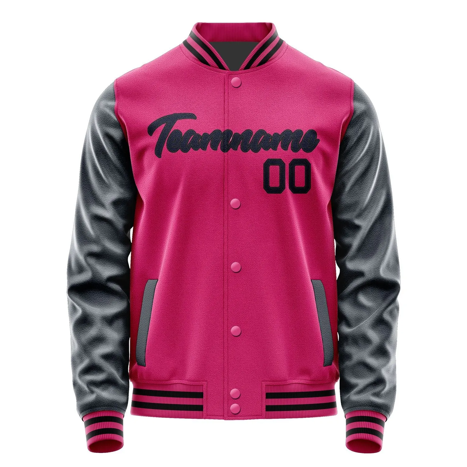 Custom Pink Navy Jacket sold by Tailorly product image thumbnail 2