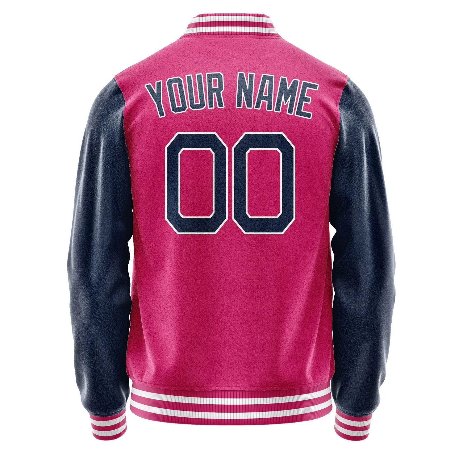 Custom Pink Blue Jacket sold by Tailorly product image thumbnail 4