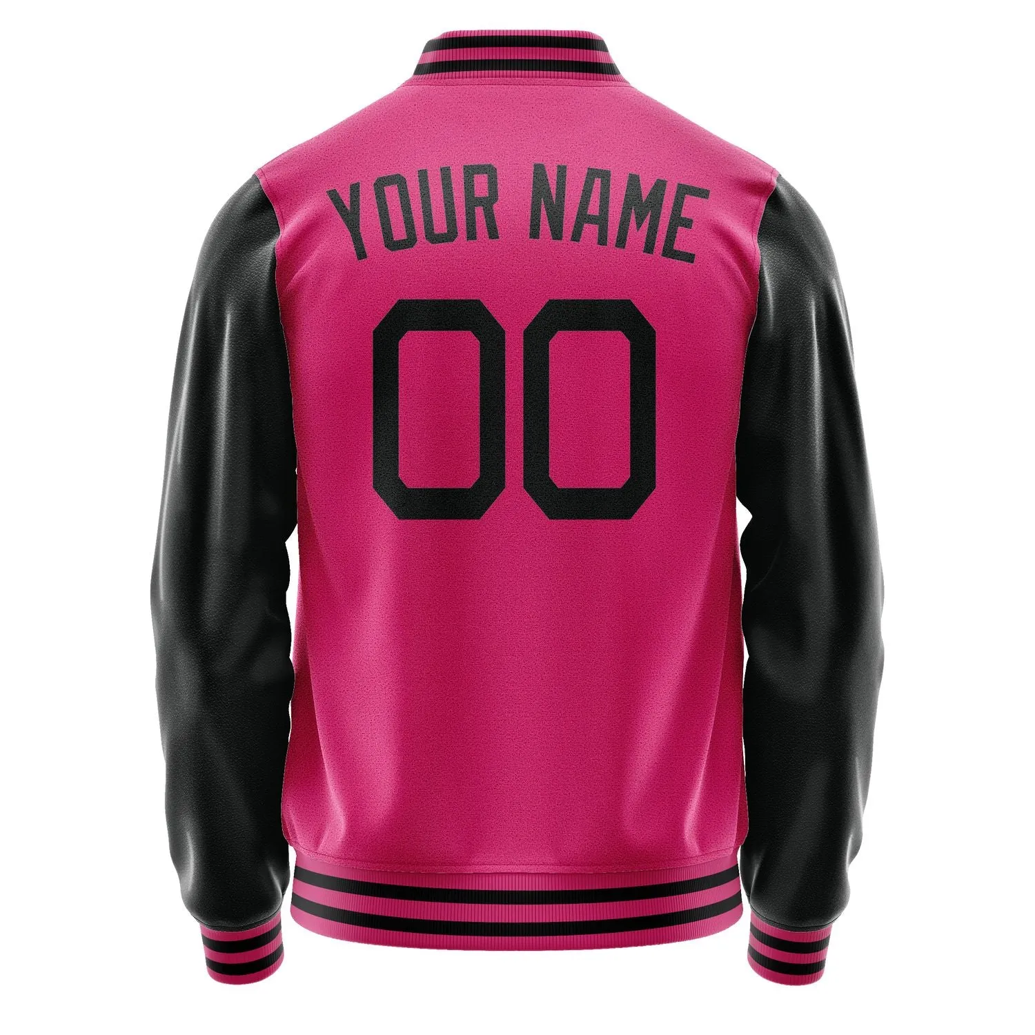 Custom Pink Black Jacket sold by Tailorly product image thumbnail 4