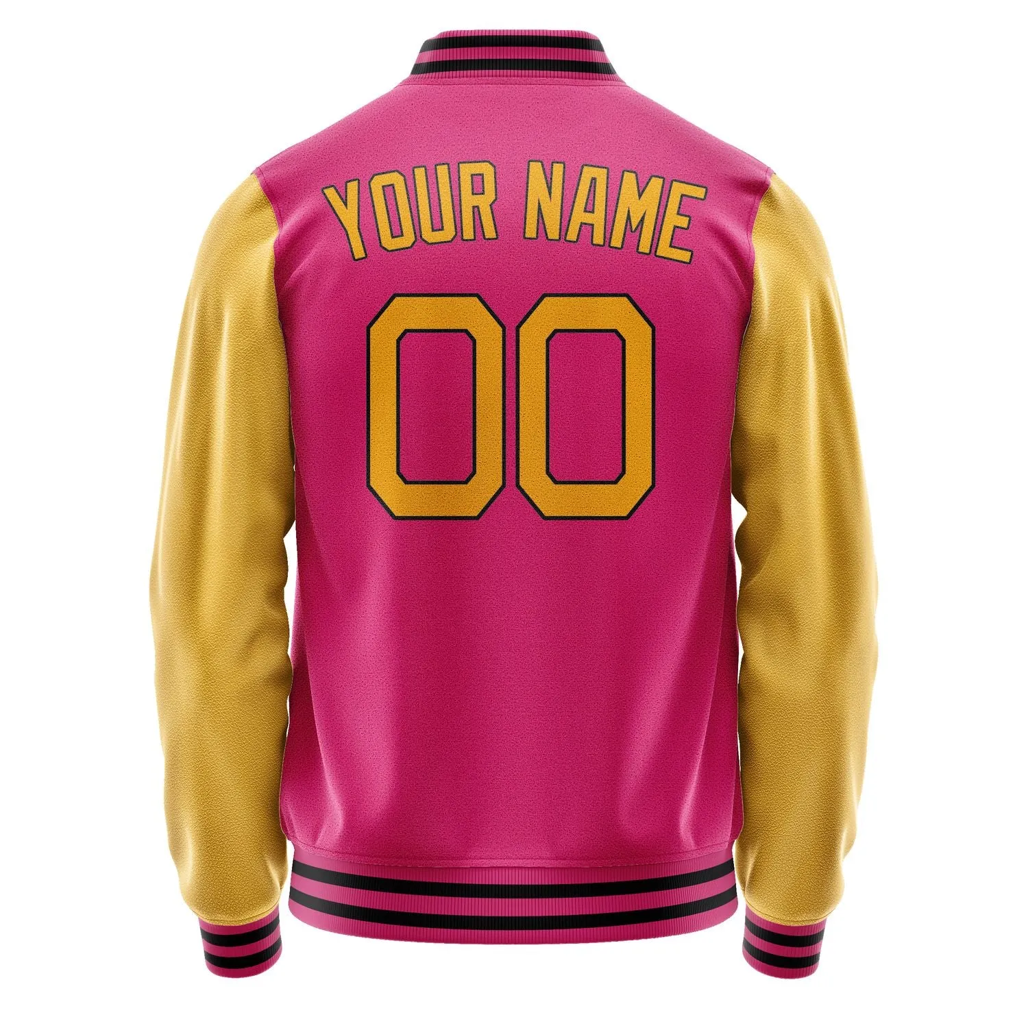 Custom Pink Yellow Jacket sold by Tailorly product image thumbnail 4