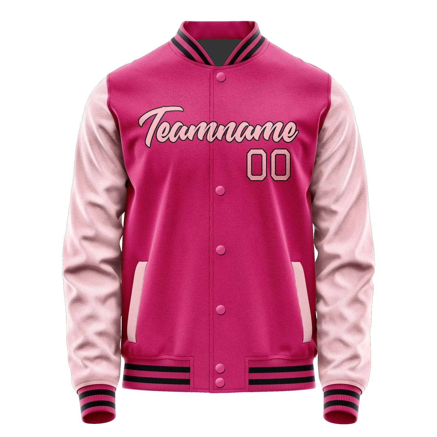 Custom Pink Light Pink Jacket sold by Tailorly product image thumbnail 2