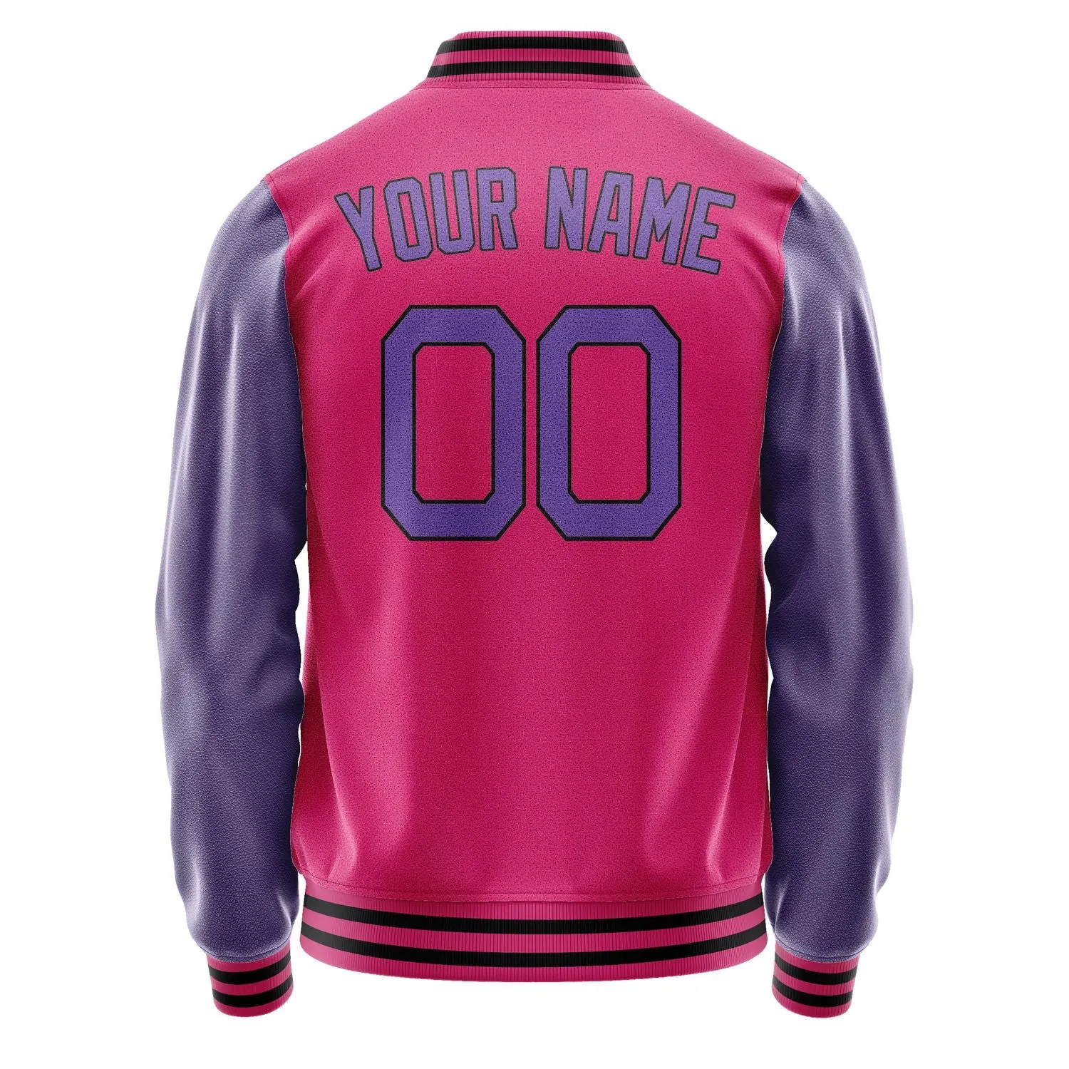 Custom Pink Light Purple Jacket sold by Tailorly product image thumbnail 4