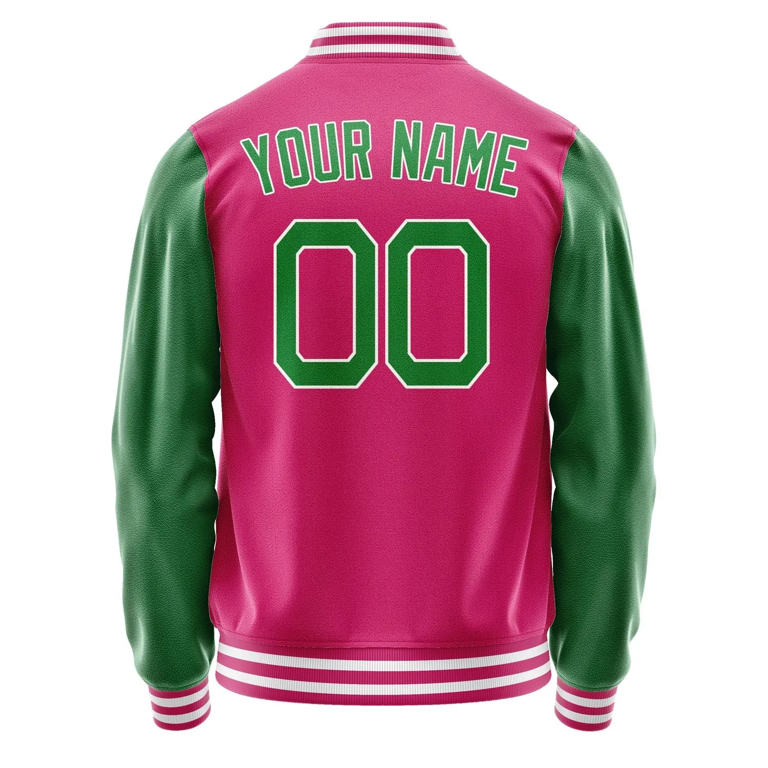 Custom Pink Emerald Green Jacket sold by Tailorly product image thumbnail 4