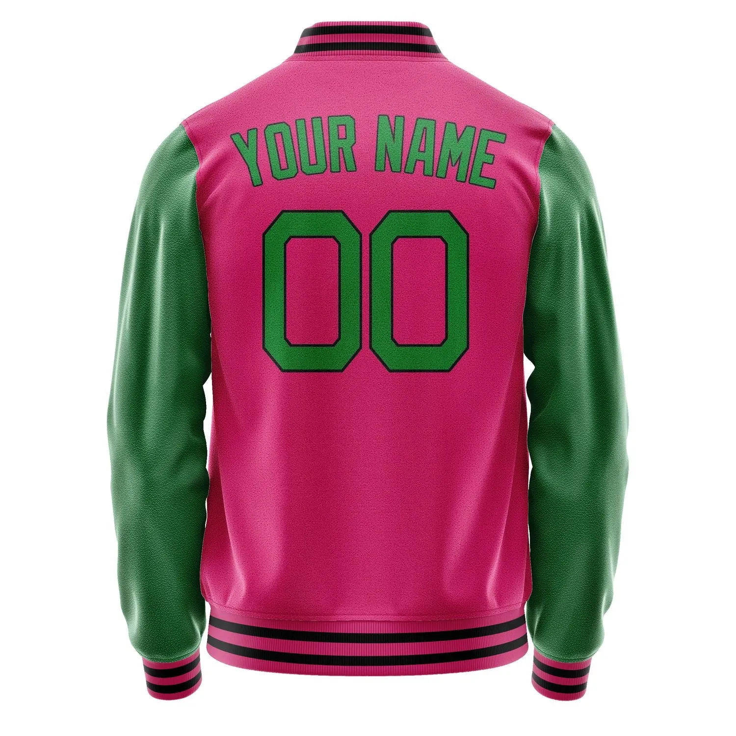 Custom Pink Emerald Green Jacket sold by Tailorly product image thumbnail 4