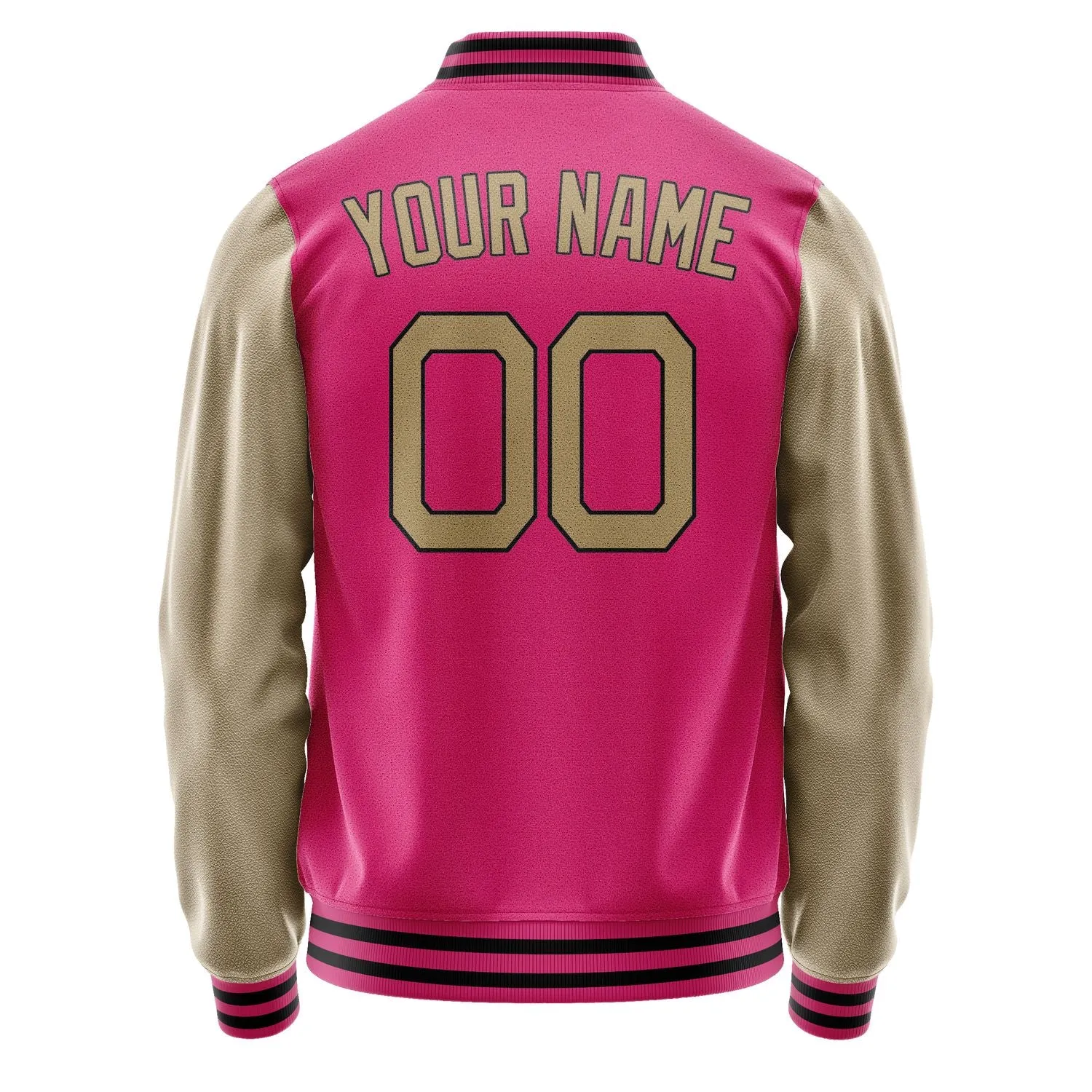 Custom Pink Light Khaki Jacket sold by Tailorly product image thumbnail 4