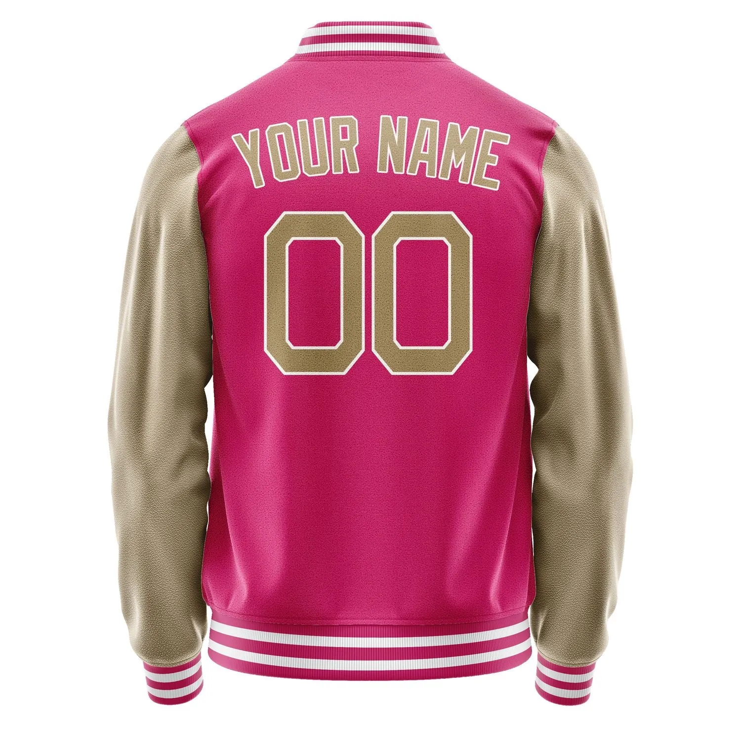 Custom Pink Light Khaki Jacket sold by Tailorly product image thumbnail 4