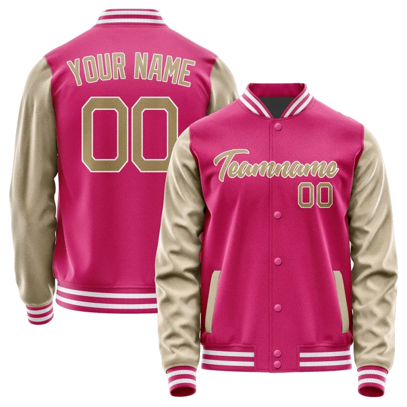 Custom Pink Light Khaki Jacket sold by Tailorly