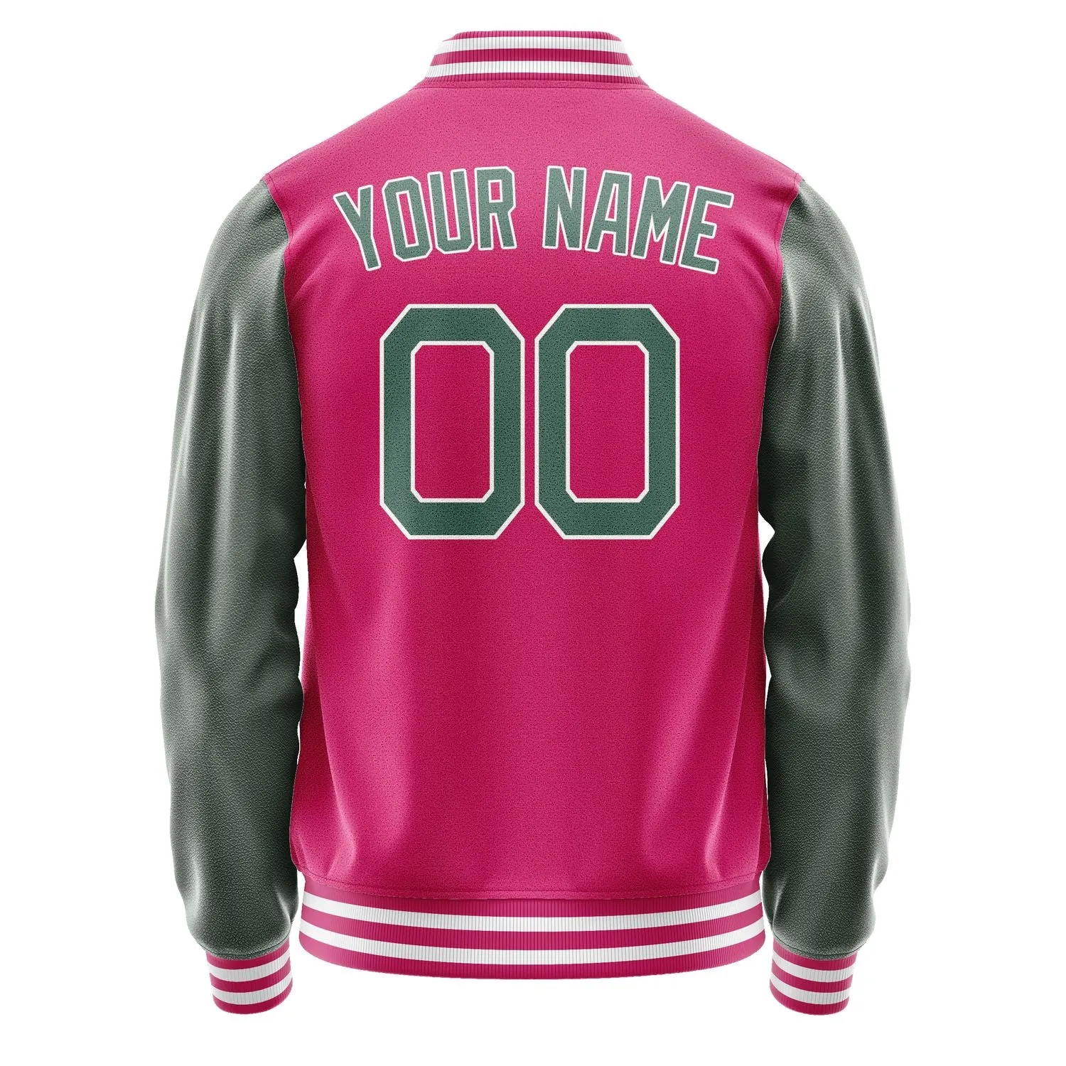 Custom Pink Blue Green Jacket sold by Tailorly product image thumbnail 4
