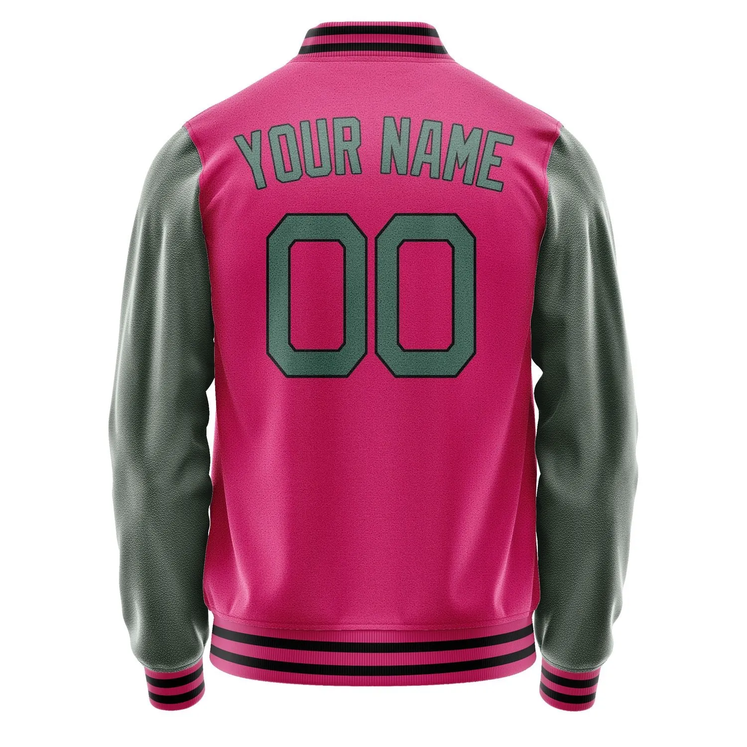 Custom Pink Blue Green Jacket sold by Tailorly product image thumbnail 4