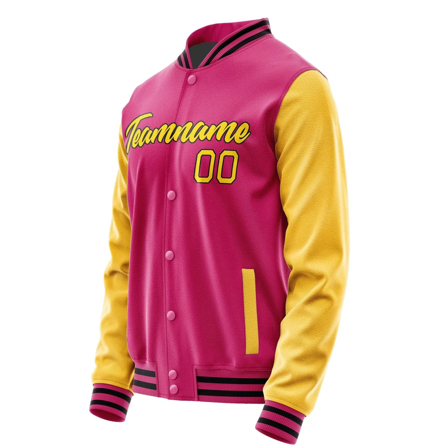 Custom Pink Gold Jacket sold by Tailorly product image thumbnail 3