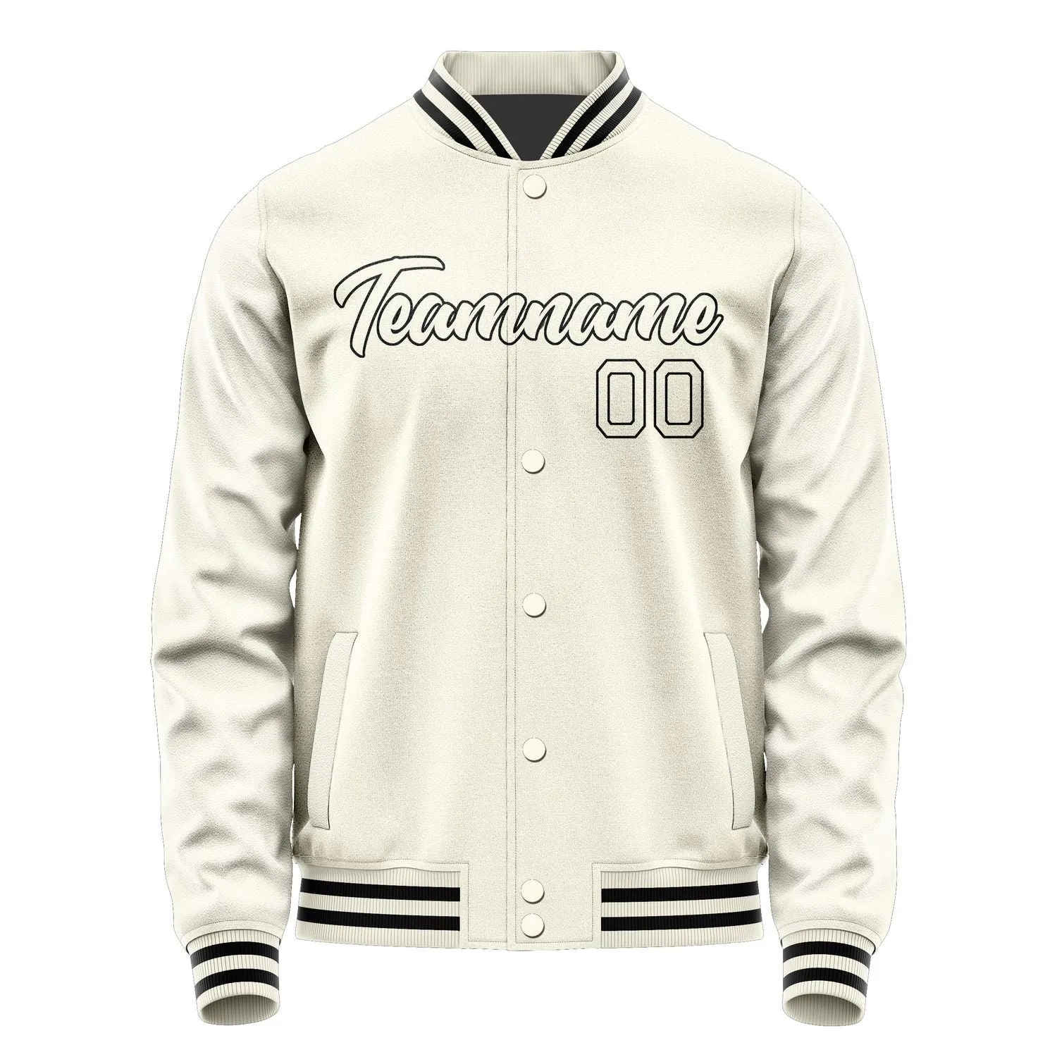 Custom Cream Cream Jacket sold by Tailorly product image thumbnail 2