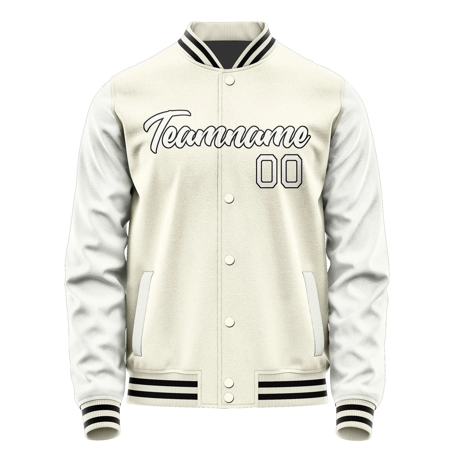 Custom Cream White Jacket sold by Tailorly product image thumbnail 2
