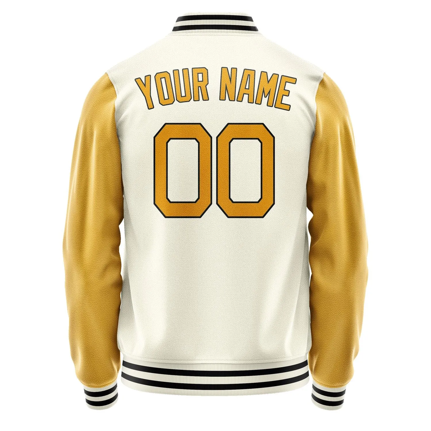 Custom Cream Yellow Jacket sold by Tailorly product image thumbnail 4
