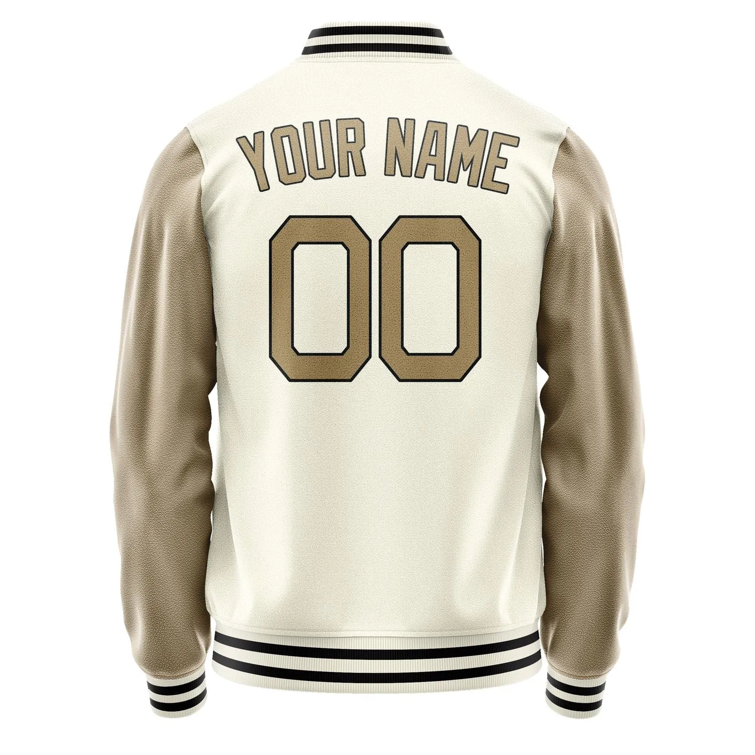 Custom Cream Light Khaki Jacket sold by Tailorly product image thumbnail 4
