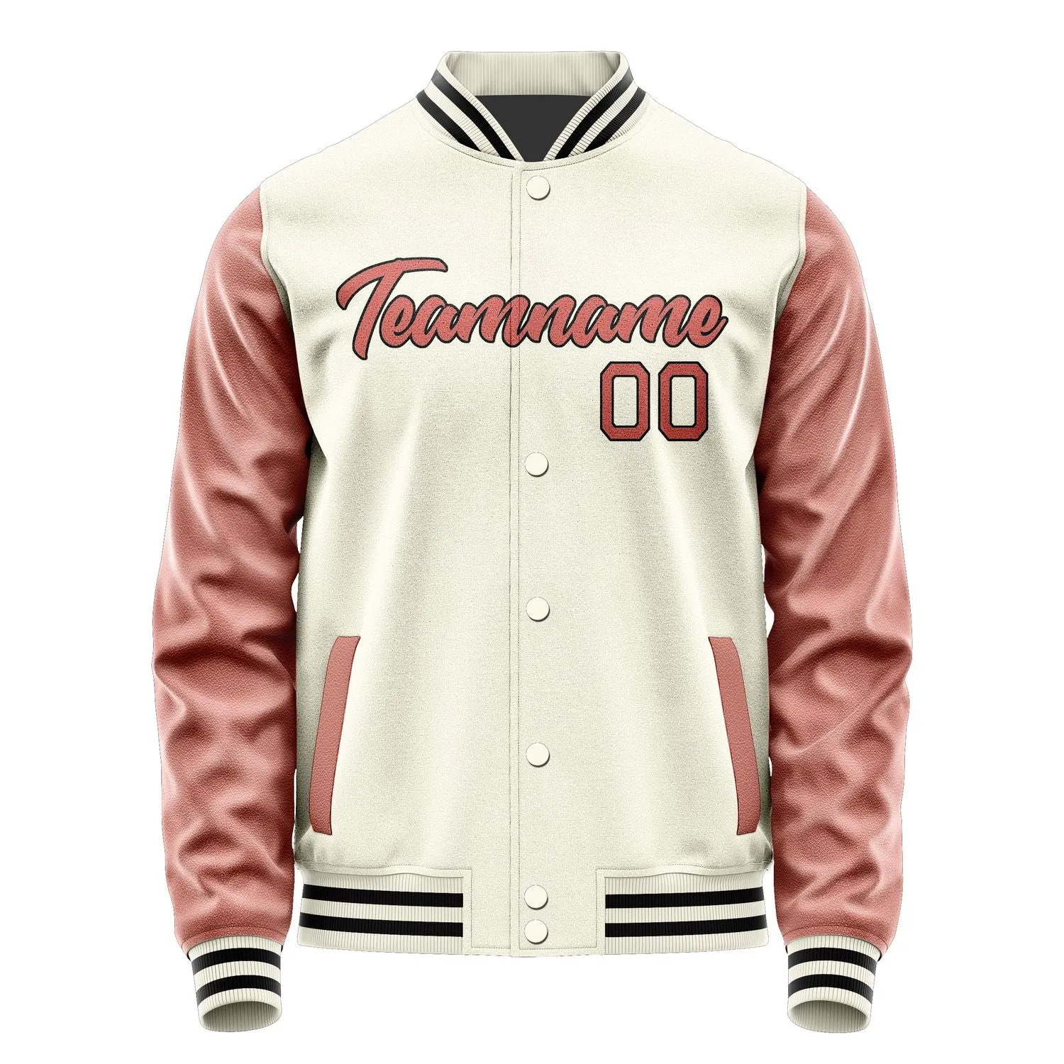 Custom Cream Copper Rose Jacket sold by Tailorly product image thumbnail 2