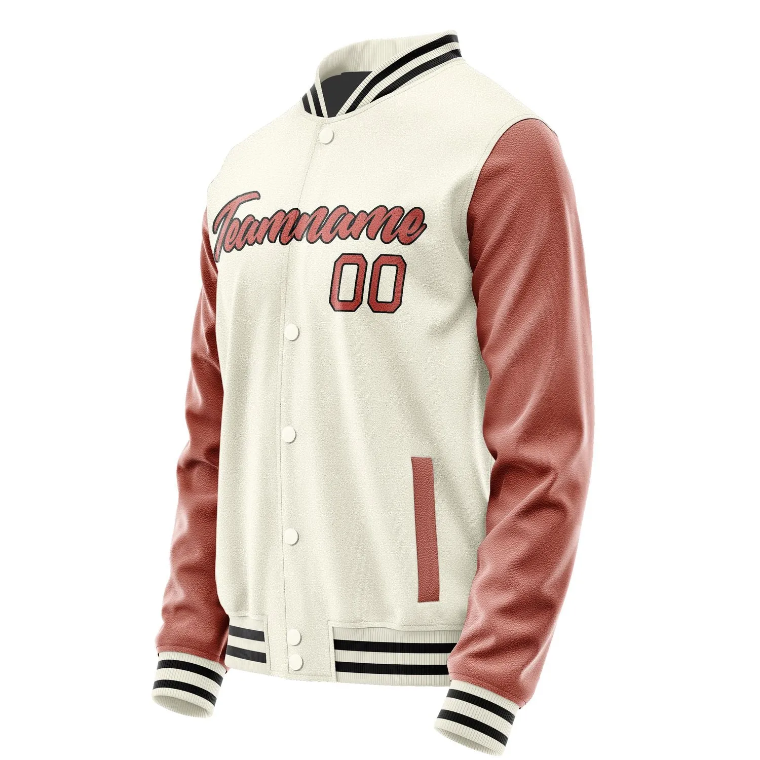 Custom Cream Copper Rose Jacket sold by Tailorly product image thumbnail 3