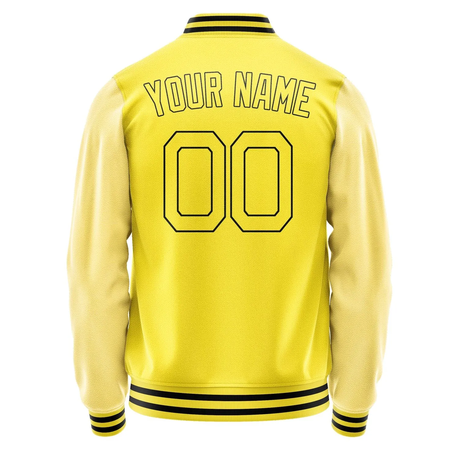 Custom Light Yellow Light Yellow Jacket sold by Tailorly product image thumbnail 4