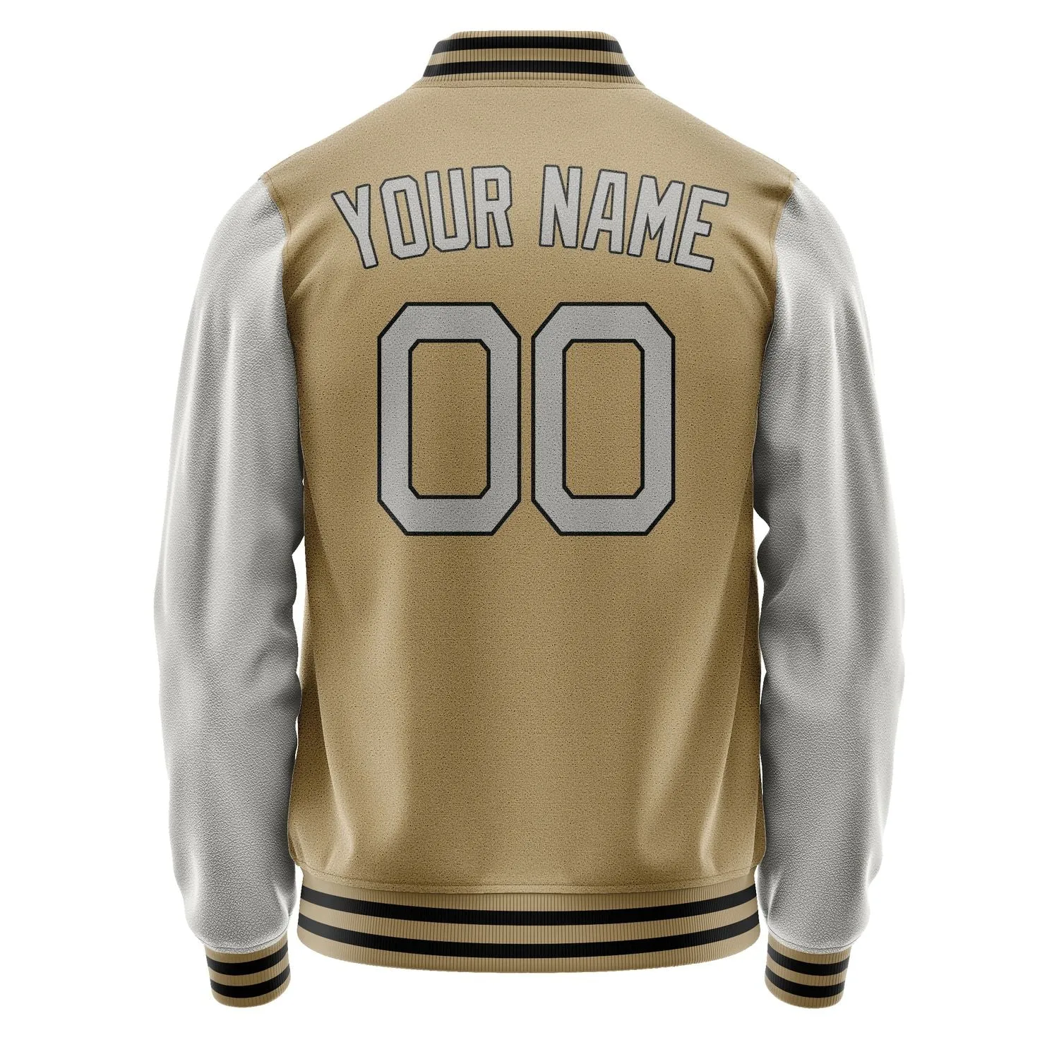 Custom Light Khaki Gray Jacket sold by Tailorly product image thumbnail 4