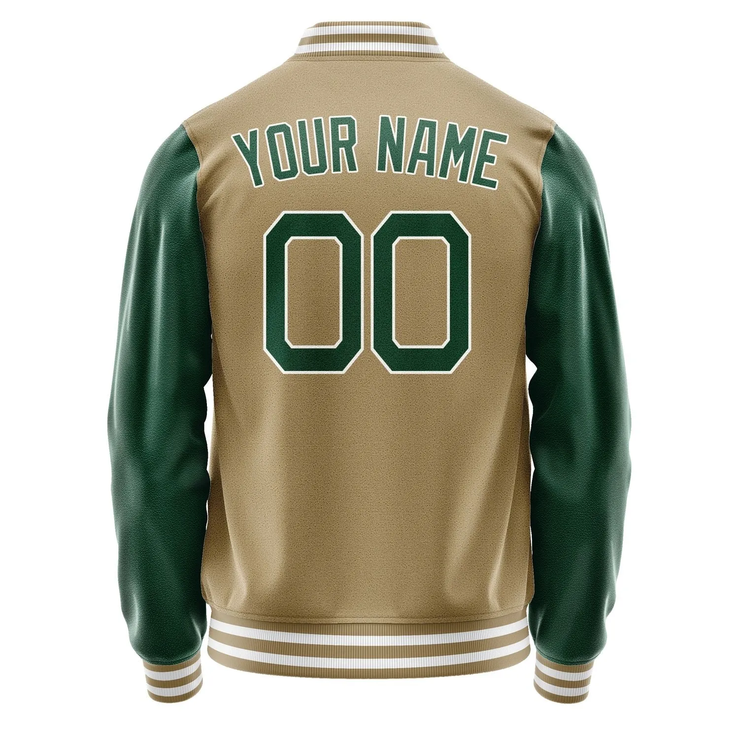 Custom Light Khaki Green Jacket sold by Tailorly product image thumbnail 4