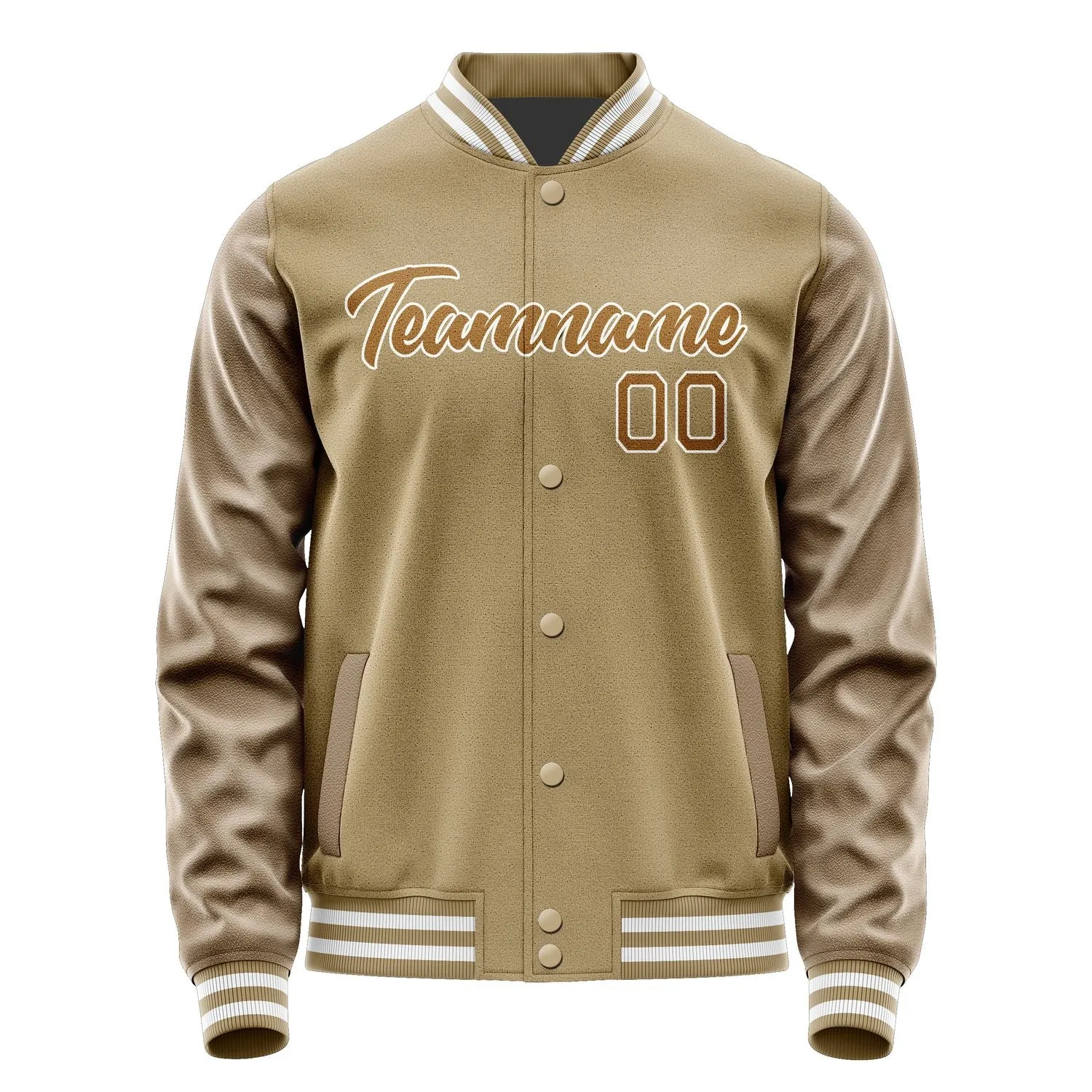 Custom Light Khaki Khaki Jacket sold by Tailorly product image thumbnail 2