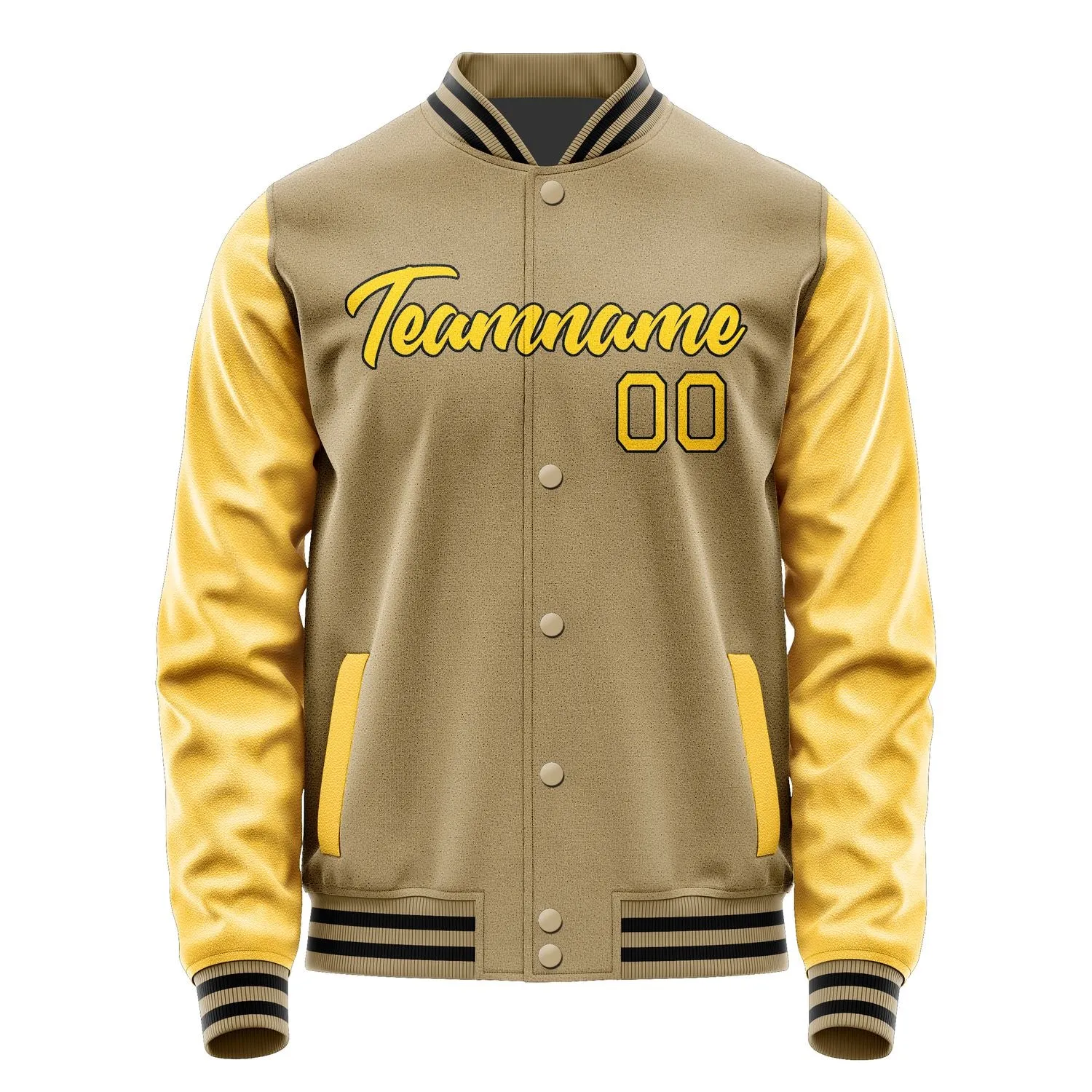 Custom Light Khaki Copper Rose Jacket sold by Tailorly product image thumbnail 2