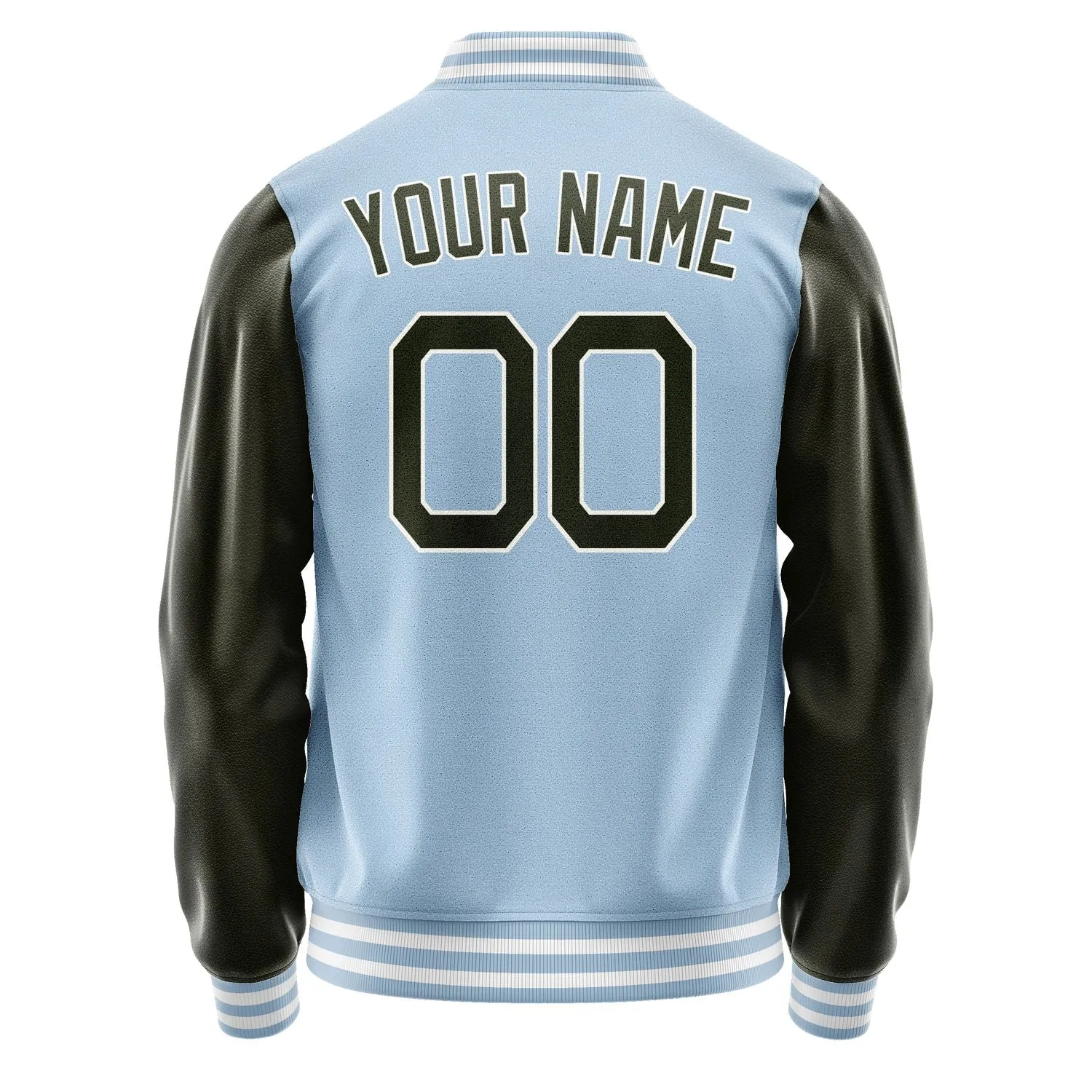 Custom Light Blue Olive Jacket sold by Tailorly product image thumbnail 4