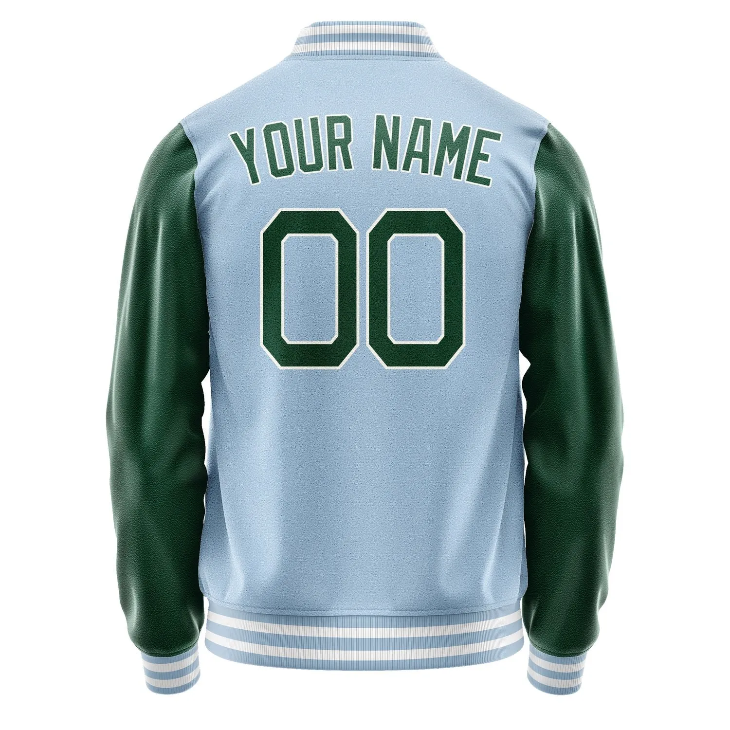 Custom Light Blue Green Jacket sold by Tailorly product image thumbnail 4