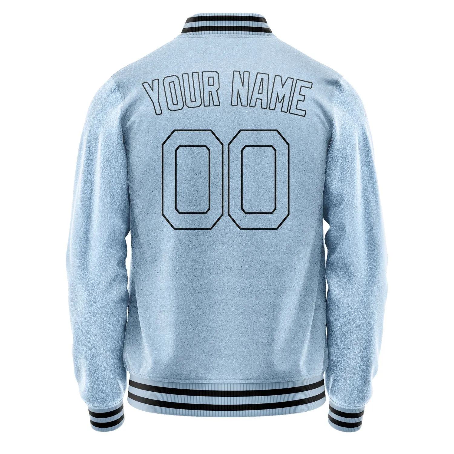 Custom Light Blue Light Blue Jacket sold by Tailorly product image thumbnail 4