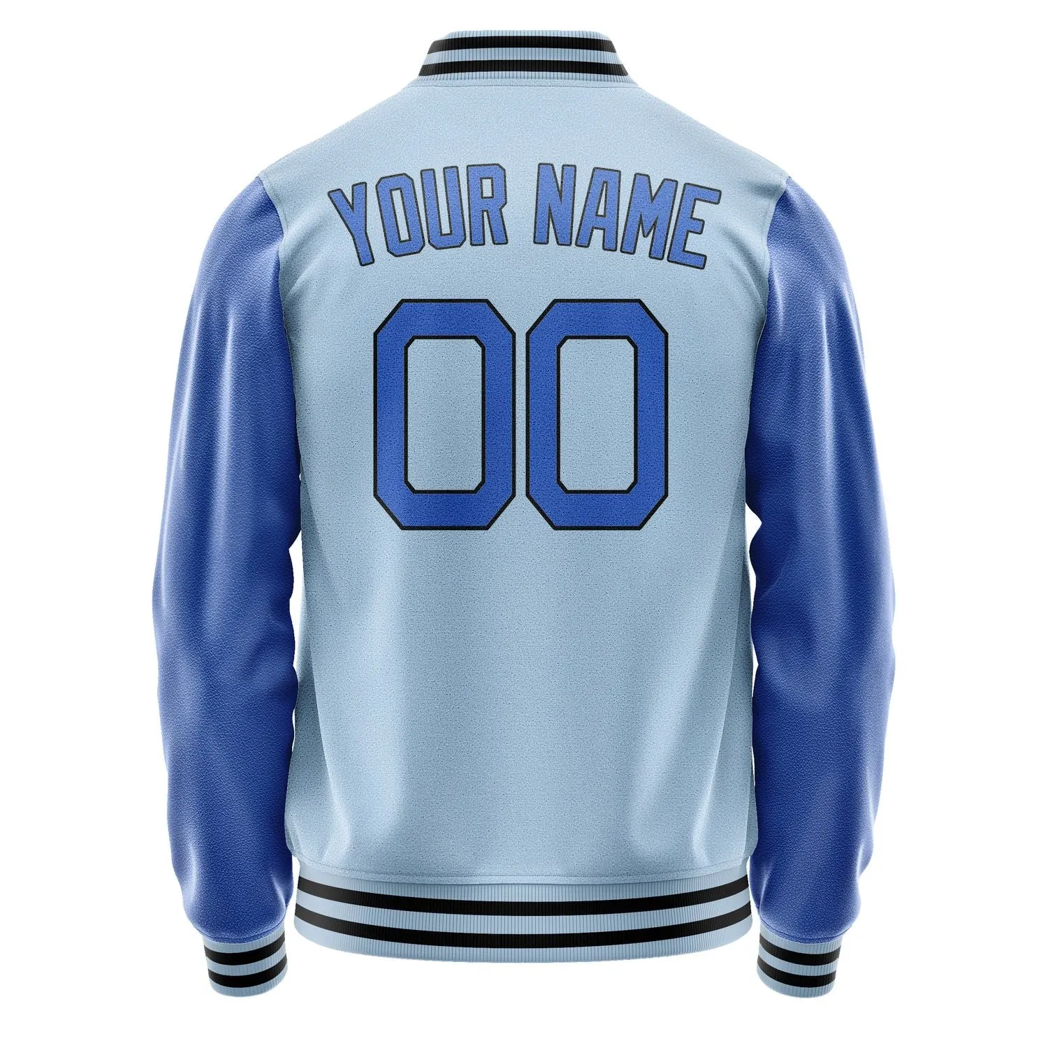 Custom Light Blue Sky Blue Jacket sold by Tailorly product image thumbnail 4