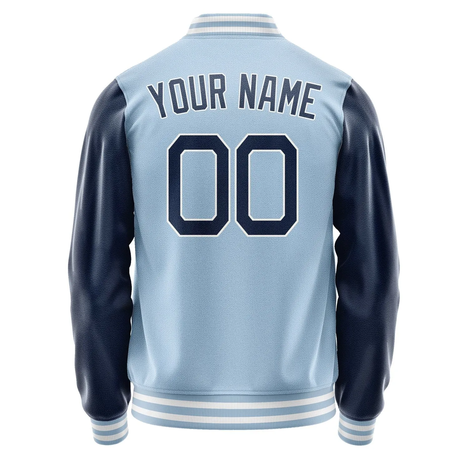 Custom Light Blue Blue Jacket sold by Tailorly product image thumbnail 4
