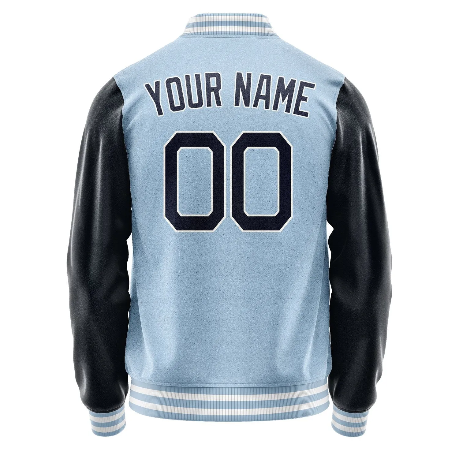 Custom Light Blue Navy Jacket sold by Tailorly product image thumbnail 4