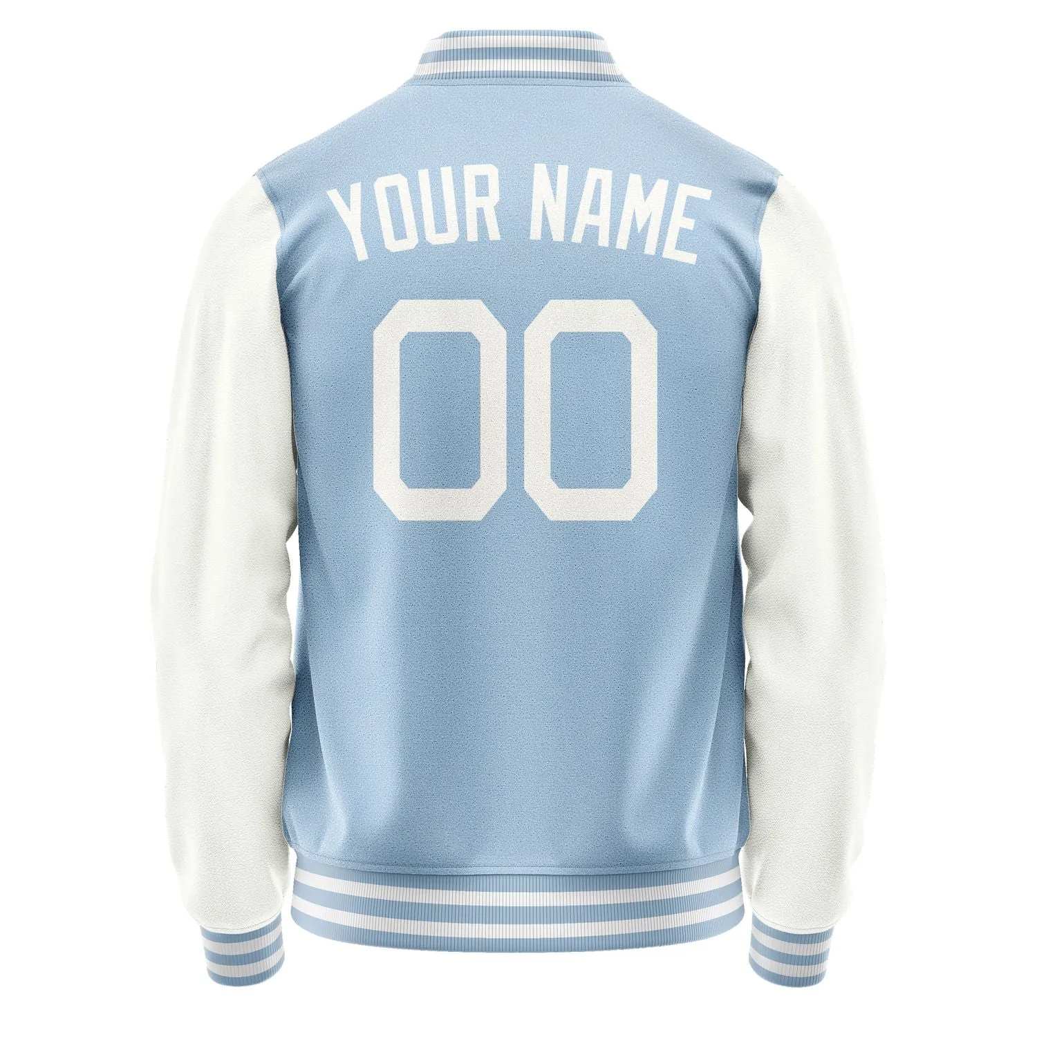Custom Light Blue White Jacket sold by Tailorly product image thumbnail 4