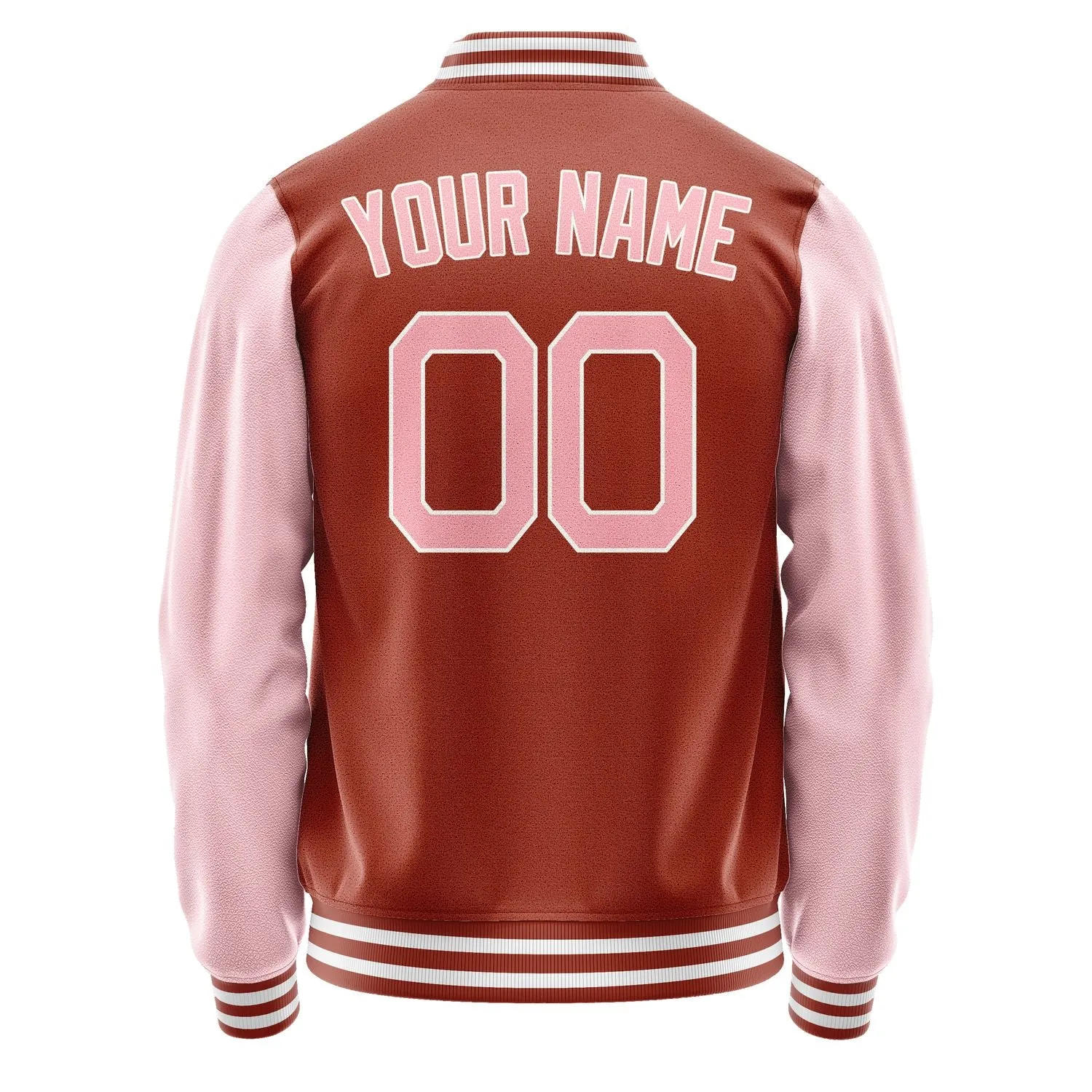 Custom Coral Red Light Pink Jacket sold by Tailorly product image thumbnail 4