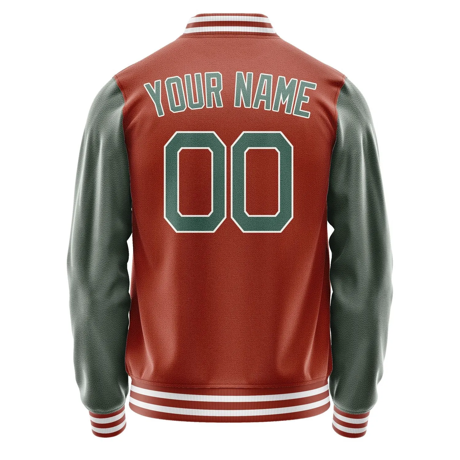 Custom Coral Red Blue Green Jacket sold by Tailorly product image thumbnail 4