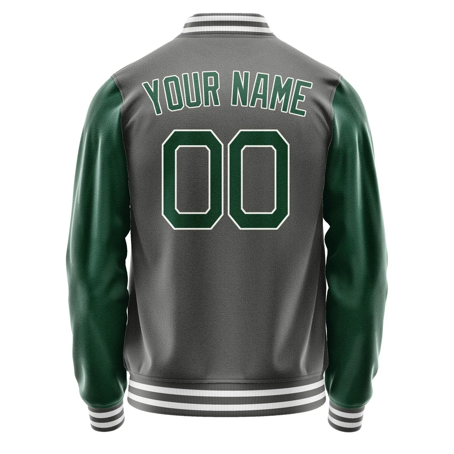 Custom Dark Grey Green Jacket sold by Tailorly product image thumbnail 4