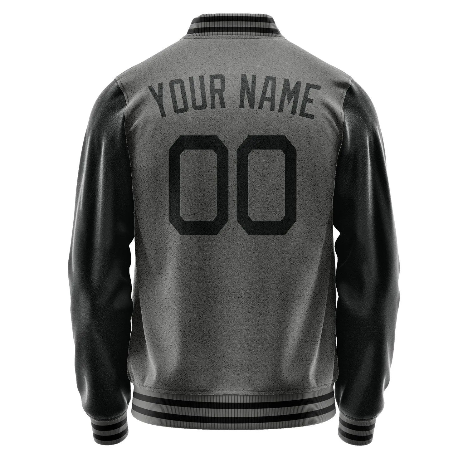 Custom Dark Grey Black Jacket sold by Tailorly product image thumbnail 4