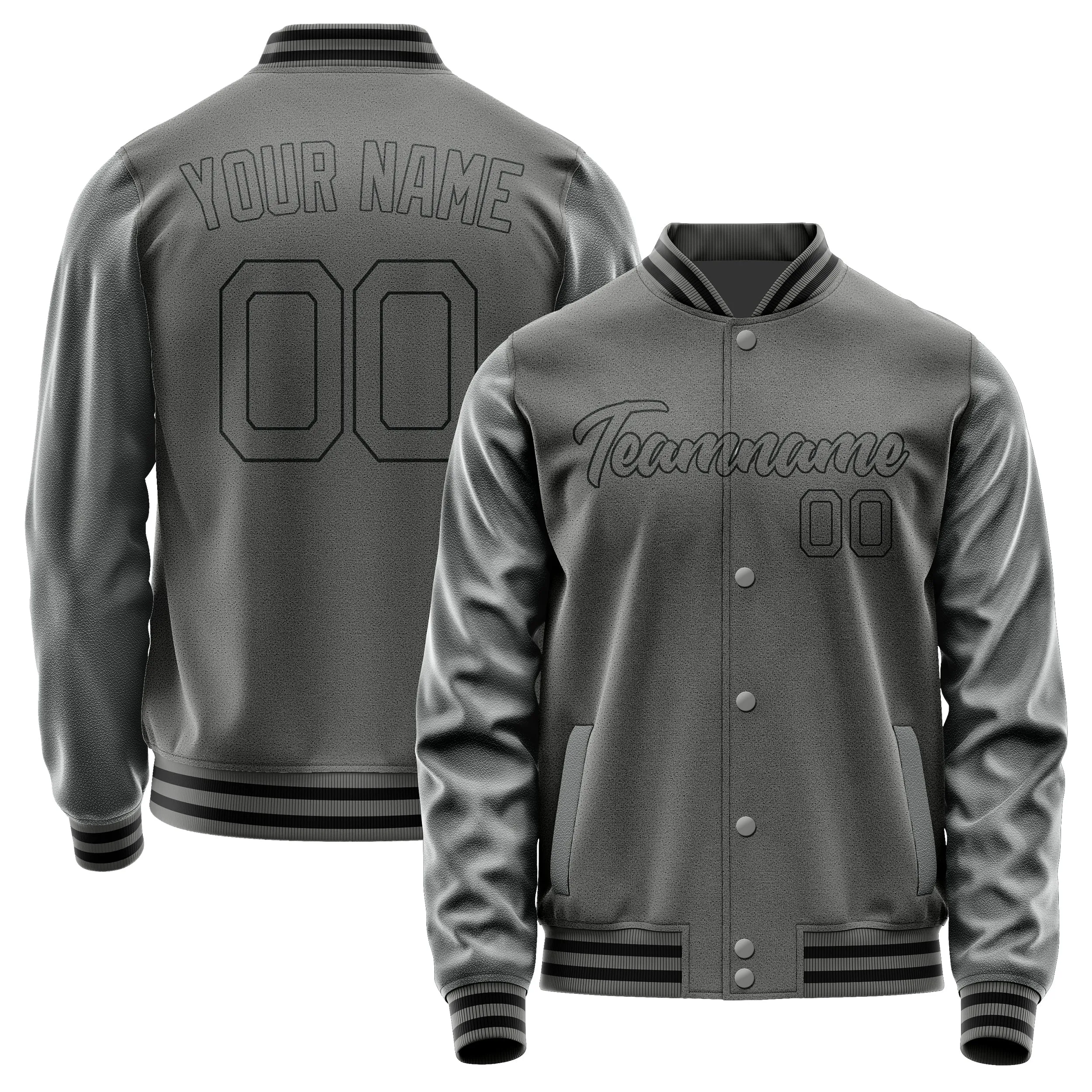 Custom Dark Grey Dark Grey Jacket sold by Tailorly