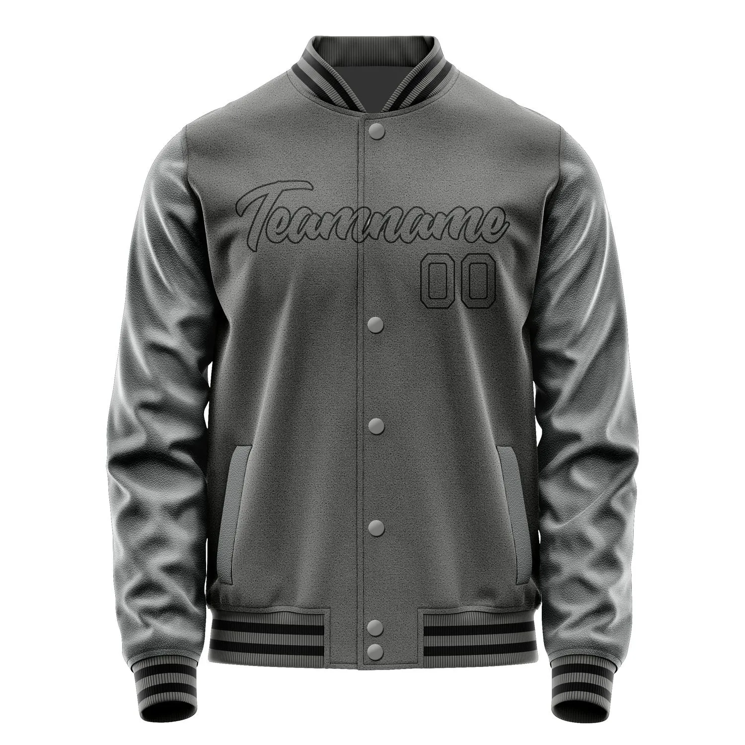 Custom Dark Grey Dark Grey Jacket sold by Tailorly product image thumbnail 2