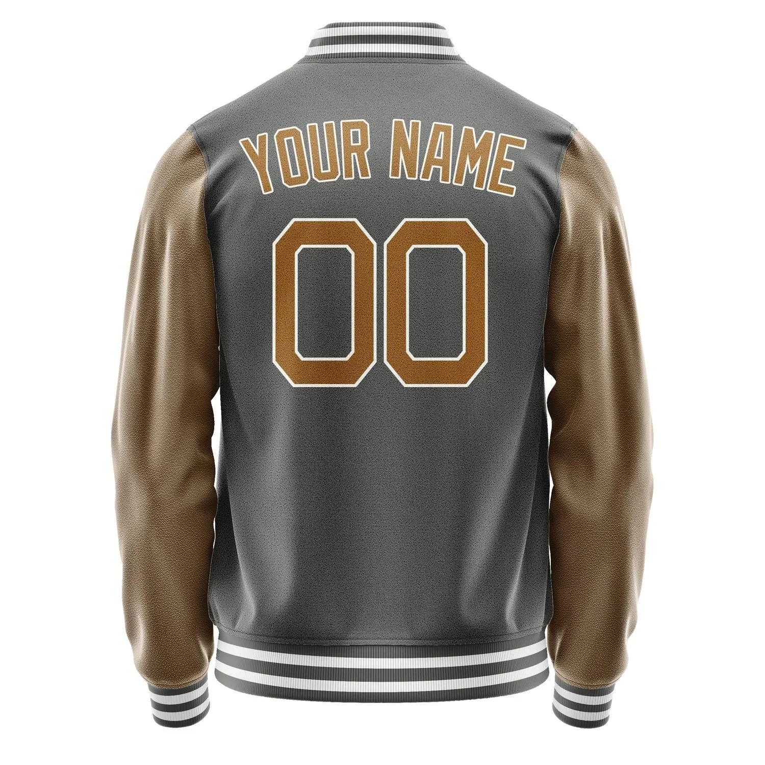 Custom Dark Grey Khaki Jacket sold by Tailorly product image thumbnail 4